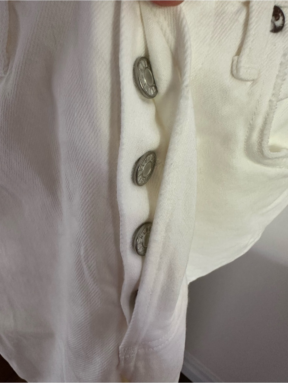 Size 24 Women’s AGOLDE Riley High Rise Straight Jean Whip White Denim - Picture 7 of 11